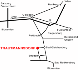 Anfahrtsplan TRAUTEUM